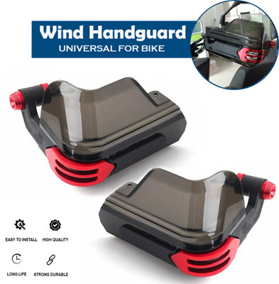 ASRYD Motorcycle Handguards Windproof Handle Protection Motorcycle Hand Protector Handlebar Hand Guard(Universal For Bike)