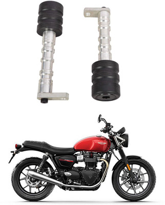 Enfield Works Heavy Duty CNC Frame Slider Crash Protection Guard (Frame Protector) EW-2266 Bike Crash Guard(Universal For Bike)