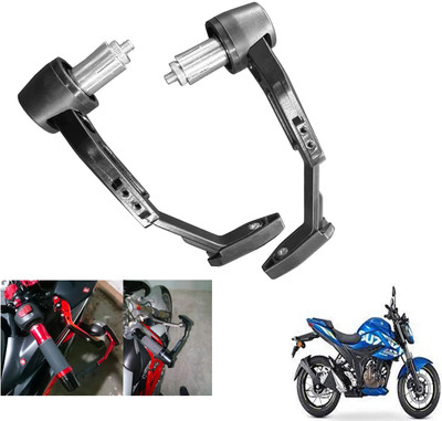 Shopland Handle Protective Clutch Guard for All Bike L_Black327 Bike Crash Guard(Suzuki)