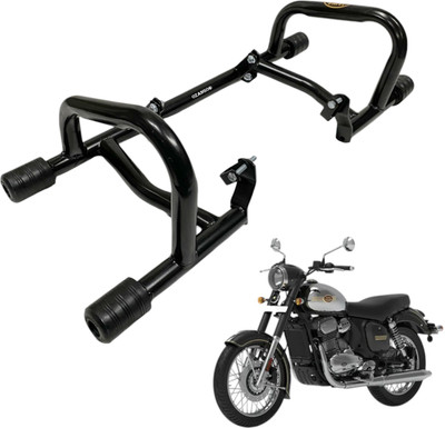 OZANGO Bike Premium Crash Guard With Frame Slider Support Leg guard for Jawa 350(JAWA)