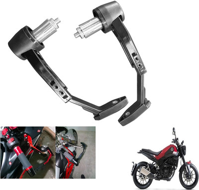 Shopland Handle Protective Clutch Guard for All Bike G_Black322 Bike Crash Guard(Benelli)
