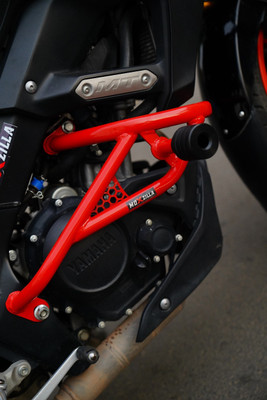 MOXZILLA MT-15 Shark Crash Guard Suitable For All Versions(RED)(Yamaha)