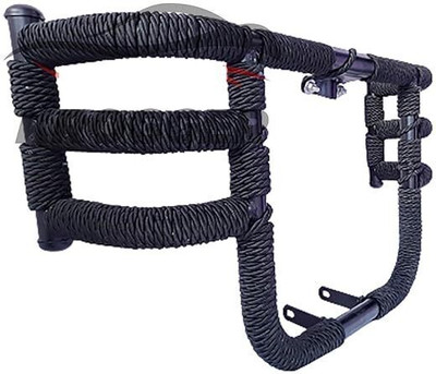 Shreeji Accessorie Airfly Leg Guard with Rope Classic/Standard/Electra/Thunderbird Bike Leg Guard(Royal Enfield)