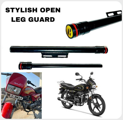 MK Mankrit J_Universal Splendor Open Leg Guard Multi Protection Guard For All Bikes Bike Crash Guard(Universal For Bike)