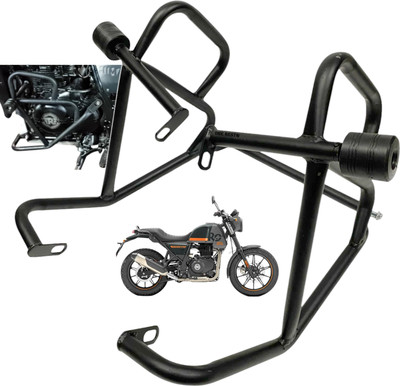 Dhe Best Bike Safety Protector Crash Guard Frame Slider 4 for RE Scram 440(Royal Enfield)