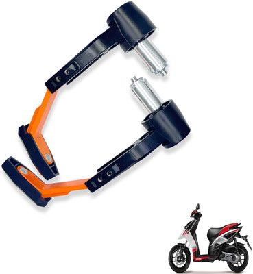 Shopland Clutch Handle Protector Lever Guard For All Bike Orange_LG299 Bike Crash Guard(Aprilia)