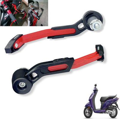 Generox Lever Protector Guard GX-LeverGuard-RED-010 Bike Crash Guard(Honda)