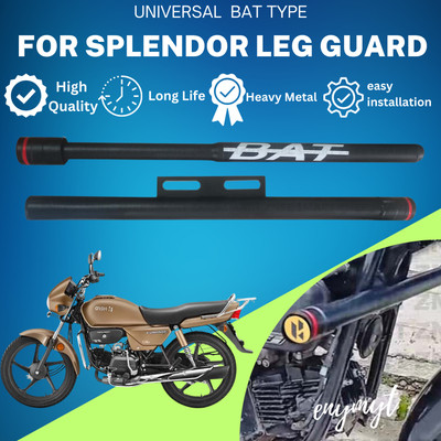 ENEMYT BAT12 GOOD QUALITY SPLONDER BAT HEAVY LEG GOURD Bike Crash Guard(Hero)