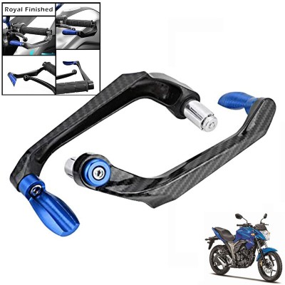 Generox Handlebar Brake Clutch Lever Hand Guard Protector GXcarbonLGBLUE118 Bike Crash Guard(Suzuki)