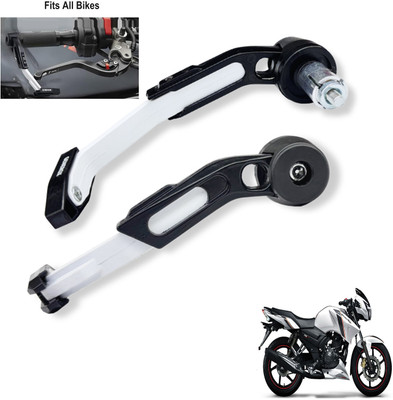 Generox Brake Clutch Lever Guard For Apache RTR 160 Bike Crash Guard(TVS)