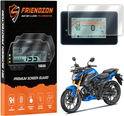 FriendZon Screen Guard For Honda Hornet 2.0 2025 | Anti Scratch | HD Clear Bike Crash Guard(Honda)