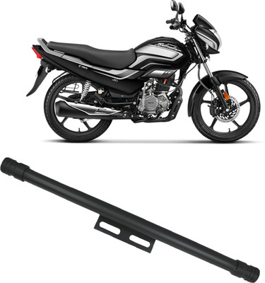 ZRIDE Heavy Single Rod Leg Guard For Hero Super Splendor Silver ALL Model Bike Crash Guard(Universal For Bike)