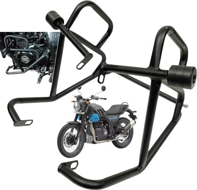 Dhe Best Bike Heavy metal Frame Slider Frame Crash Guard for RE Scram 411(Royal Enfield)