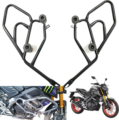 Dhe Best Bike Heavy-Duty Premium Big Crash Guard Leg guard 4 Slider for Yamaha MT 15(Yamaha)