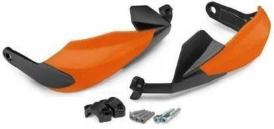meenu arts AB-HAND-GUARD-KTM-ORANGE-02.1 Handlebar Hand Guard(Kawasaki)
