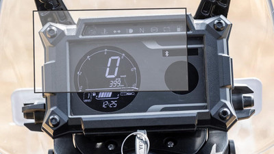 anmol enterprises Screen Guard for 9H Nano Speedometer Screen Protector Scratch Guard For Yezdi Adventure(Pack of 1)