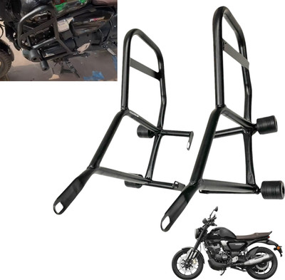 OZANGO Motorcycle crash Guard / Crash Bar frame Accessories Leg guard for Ronin Bike Crash Guard(TVS)