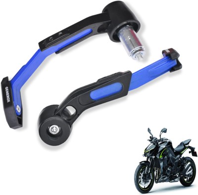 Generox Adjustable CNC Lever Guard for All Bike BlueLG544 Bike Crash Guard(Kawasaki)