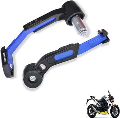 Generox Adjustable CNC Lever Guard for All Bike BlueLG386 Bike Crash Guard(Suzuki)