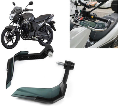 AUTO PEARL Hand Guard Protector Windshield for All Bikes_537 Handlebar Hand Guard(Yamaha)