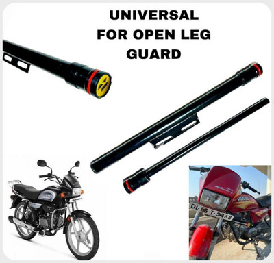 MK Mankrit J_Eavy Sinle Side Open Rod Leg Guard Good Quality For Bike Crash Guard(Universal For Bike)