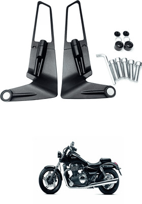 LOVMOTO Manual Blind Spot Mirror For Bajaj Pulsar 150 DTS-i(Left, Right)