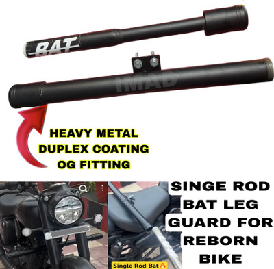 imad REBORN BAT LEG GUARD Bike Leg Guard(Royal Enfield)