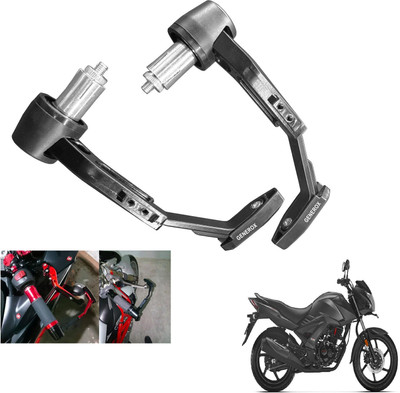 Generox Clutch Lever Protector Guard for All Bike _Black261 Bike Crash Guard(Honda)