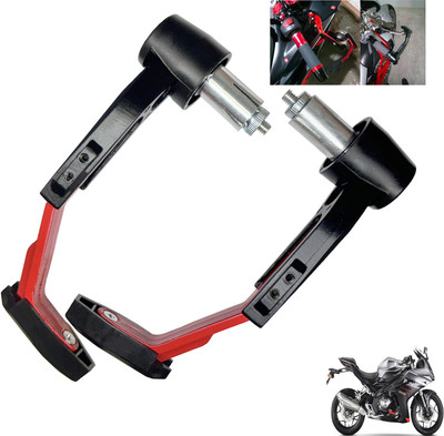 Shopland Adjustable Clutch Lever Guard for All Bike SL_Red351 Bike Crash Guard(Benelli)