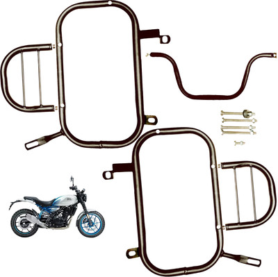 Dhe Best Bike Heavy Duty Metal Side Saddle Stay With Fitting Black for RE Guerrilla 450 Bike Crash Guard(Royal Enfield)