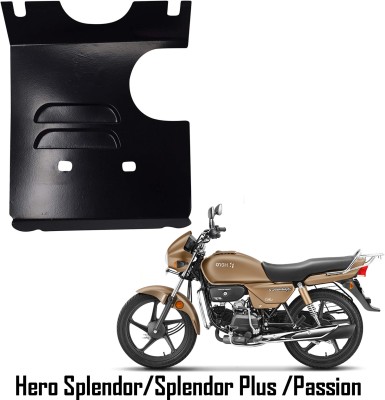 DAZZRIDE ENGINE PLATE SAFETY PLATE FOR HERO BIKES SPLENDOR MATTE GOLD Bike Engine Guard(Hero)