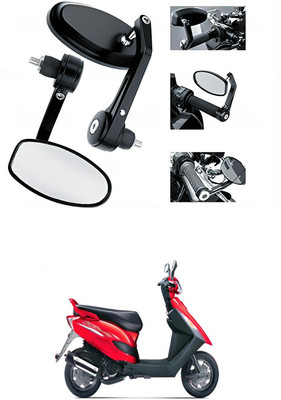 LOVMOTO Manual Vanity Mirror For Bajaj Universal For Bike(Interior)