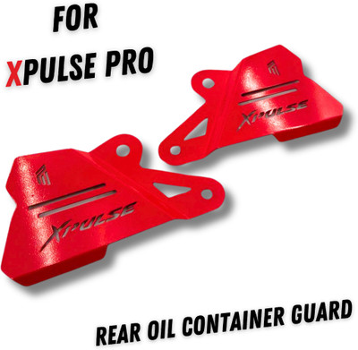 PHANTOM Rear Master Cylinder Cap For Hero Xpulse Pro All Model (Red) Bike Crash Guard(Hero)