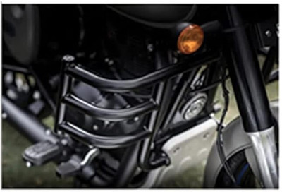 Golden Fox 06Black Airfly Engine Guard For Meteor 350 Classic Reborn Bike Crash Guard(Royal Enfield)
