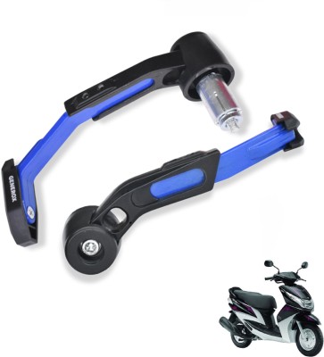 Generox Adjustable CNC Lever Guard for All Bike BlueLG204 Bike Crash Guard(Yamaha)