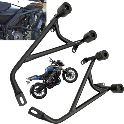 Dhe Best Bike Heavy metal Frame Slider Crash Guard Leg guard for Bajaj Pulsur NS 200