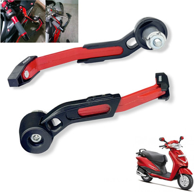 Generox Lever Protector Guard GX-LeverGuard-RED-089 Bike Crash Guard(Hero)