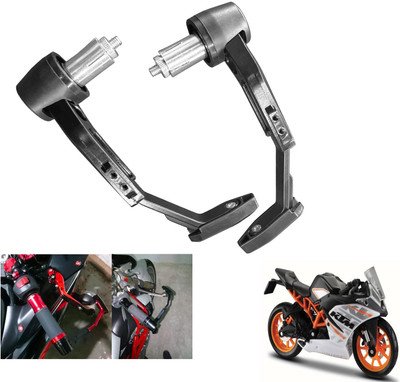 Shopland CNC Handlebar Protector Brake Clutch Motorcycle Lever Guard For RC 390 Bike Crash Guard(KTM)
