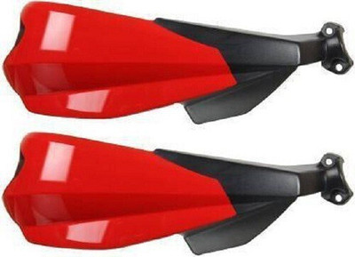 meenu arts AB-ST-HAND-GUARD-ORIGINAL-RED-R35 Handlebar Hand Guard(KTM)