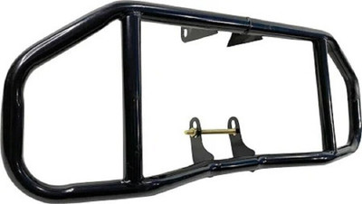 WHEETOYKART Frame Reinforced Heavy Leg Guard Glossy Black Finish for BS6 Commuter Bikes| Bike Leg Guard(Honda)