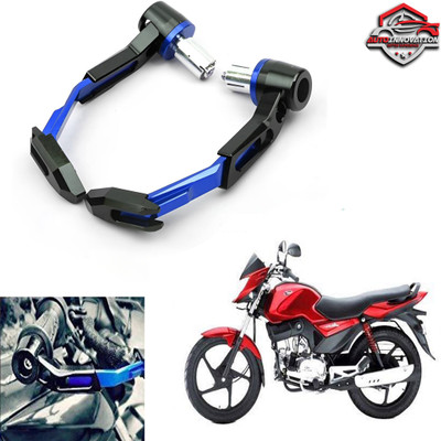 Autoinnovation Blue Black CNC 22mm Brake Clutch Lever Guards Protective Guard-83 Bike Crash Guard(Mahindra)