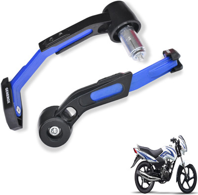 Generox Adjustable CNC Lever Guard for All Bike BlueLG232 Bike Crash Guard(TVS)