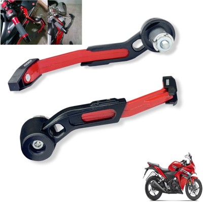 Generox Lever Protector Guard GX-LeverGuard-RED-051 Bike Crash Guard(Honda)