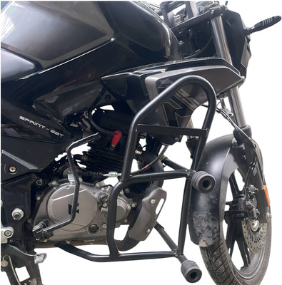 Tufkote HEAVY QUALITY METAL H.E.R.O XTREME 125. R CRASH GUARD WITH SLIDERS(Hero)