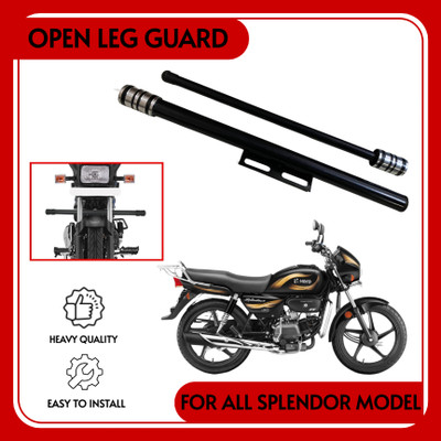 ZRIDE Best Quality Open Rod Leg Guard For Hero Splendor ALL Model Bike Crash Guard(Hero, Universal For Bike)