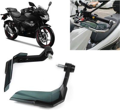 AUTO PEARL Hand Guard Protector Windshield for All Bikes_395 Handlebar Hand Guard(Suzuki)