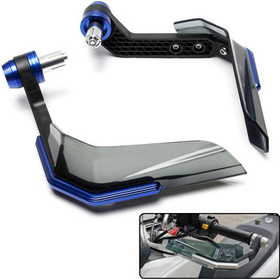 AutoPowerz Motorcycle Brake Guard Lever Universal For All Bikes Handguard Shield,Windshield Handlebar Hand Guard(Universal For Bike)