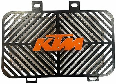 RACER'S EDGE Premium Quality Metal Radiator Guard for KTM Duke RC 125 200 250 390 Bike Crash Guard(KTM)