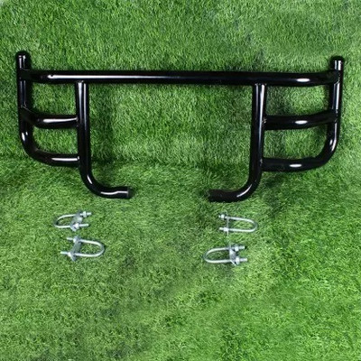 Amaflip AIR FLY LEG GUARD BLACK HEAVY DUTY MATERAIL Bike Crash Guard (Hero)(Honda)