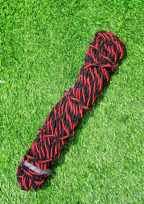 MACH7 UNIVERSAL BIKE LEG GUAR ROPE RED & BLACK 28 METER Bike Crash Guard Rope(Universal For Bike)